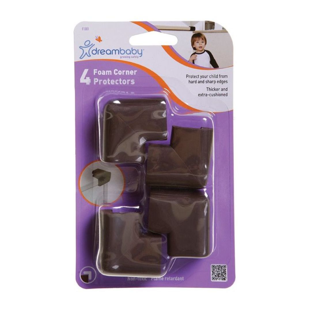 Dreambaby Soft Foam Corner Cushions 4 Pack